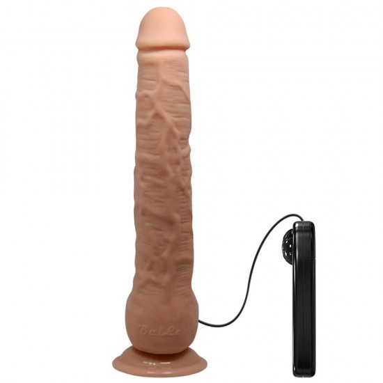 Вибриращ Пенис Beautiful Dick 11 " Vibrating Dildo