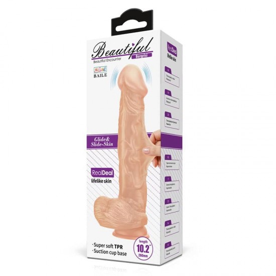 Дилдо Венозен Пенис 26см Beautiful Bergrisi 10.2" Vibrating Дилдо Венозен Пенис 26см Beautiful Bergrisi 10.2" Vibrating