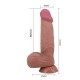 Дилдо 21см Pretty Love Sliding Skin 8.5" Brown