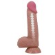 Дилдо пенис 20см Sliding Skin 8.1" Brown Дилдо пенис 20см Sliding Skin 8.1" Brown