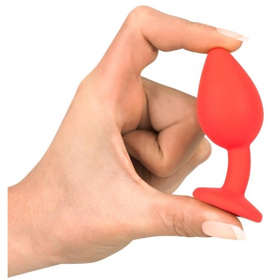 Тапа за дупе COLORFUL JOY JEWEL RED PLUG