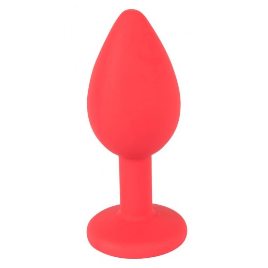 Тапа за дупе COLORFUL JOY JEWEL RED PLUG