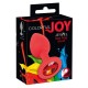 Тапа за дупе COLORFUL JOY JEWEL RED PLUG