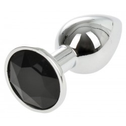 Метален бът плъг Silver Black размер S
