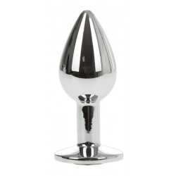 Метален бът плъг Silver Black размер S