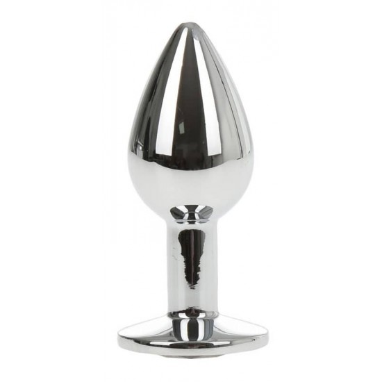 Метален бът плъг Silver Black размер S
