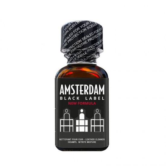 Попърс Амстердам Блек Лейбъл 25мл | Poppers Amsterdam Black Label