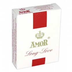 Задържащи презервативи Amor Long Love 3 бр