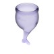Комплект менструални чашки Feel Secure Menstrual Cup