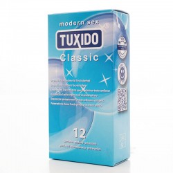 Кутия 12 броя презервативи Classic Tuxido