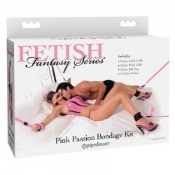 Комплект от 8 части PINK PASSION BONDAGE KIT