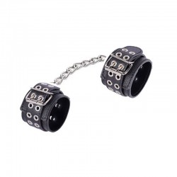 Кожени белезници за ръце с катарама Belt Handcuffs