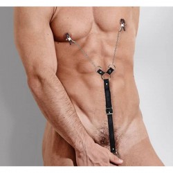Щипки за зърна с пенис ринг Nipple clamps and Penis ring Mokko