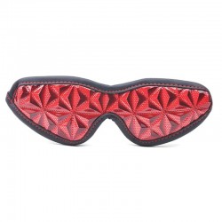 Непрозрачна маска за очи Darkness in Red Embossed