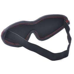 Непрозрачна маска за очи Darkness in Red Embossed
