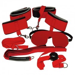 Червен BDSM сет Giant Red 8 части