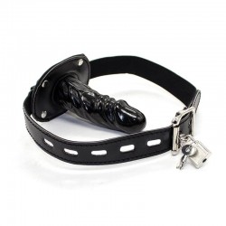 Гаг за уста с дилдо пенис LOCKING PENIS GAG