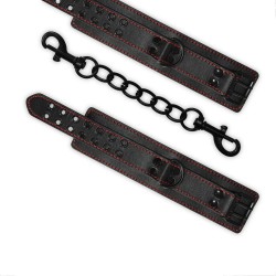 Кожени белезници за глезени на крака ANKLE CUFFS