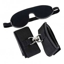 Комплект Белезници и Маска за очи Bad Kitty Wristcuffs Eyemask