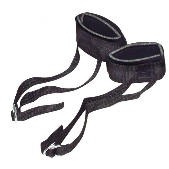 Белезници с каиши BAD KITTY CUFFS