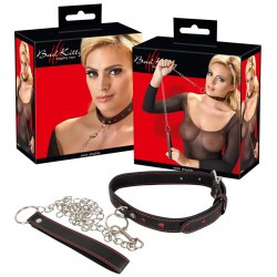 Нашийник със сърца и каишка COLLAR AND LEASH