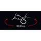 Нашийник със сърца и каишка COLLAR AND LEASH