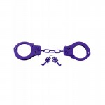 Лилави метални белезници Designer Cuffs Purple