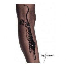 Фигурален чорапогащник Tiger Tattoo
