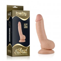 Дилдо с вибрация 7 Real Extreme Vibrating Dildo 18 см