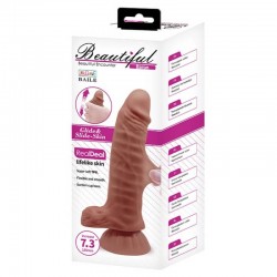 Дилдо с еластична кожа Beautiful Baron 18,5 см