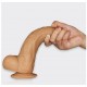 Кафяв изкуствен член Extreme Girth Dildo