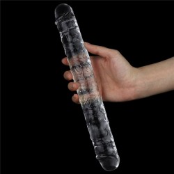 Двуглаво дилдо Flawless Clear Double Dildo 30 см