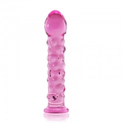 Розово стъклено дилдо Glass Romance Pink 1