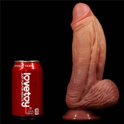 Голямо и дебело Дилдо 24см Nature Cock Dual-Layered Silicone King Sized