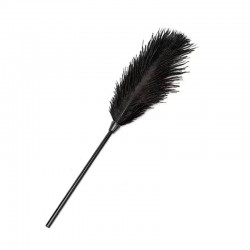 Еротично черно перо за галене Black Feather Tickler