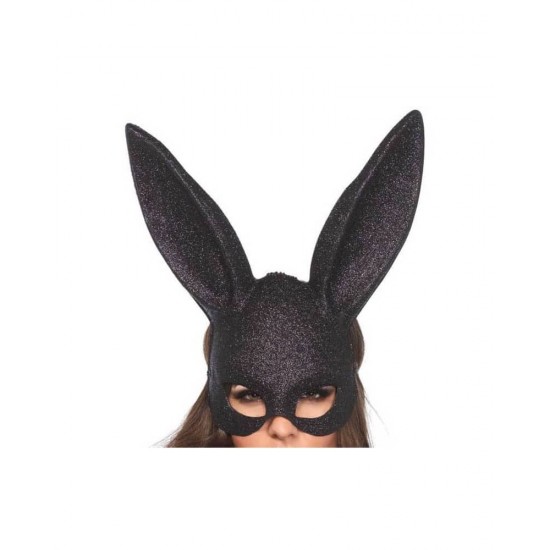 Секси заешка маска с блясък Glitter Rabbit Mask