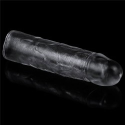 Пенис уголемител от прозрачен материал Flawless Clear Penis Sleeve Add 1''