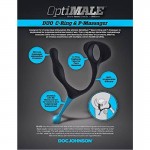 2 в 1 Cock Ring & P-Massager OptiMALE Duo