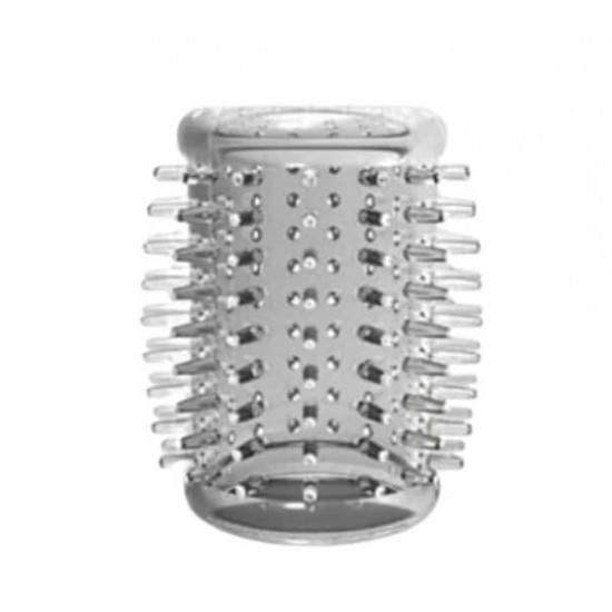 Релефни пенис приставки – комплект 6 броя Stay Hard Cock Sleeve Kit Clear