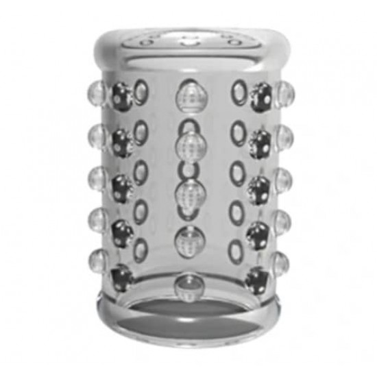 Релефни пенис приставки – комплект 6 броя Stay Hard Cock Sleeve Kit Clear