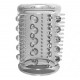 Релефни пенис приставки – комплект 6 броя Stay Hard Cock Sleeve Kit Clear