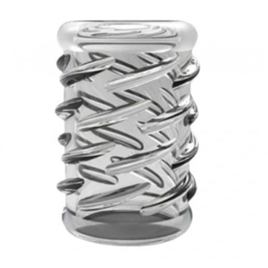 Релефни пенис приставки – комплект 6 броя Stay Hard Cock Sleeve Kit Clear