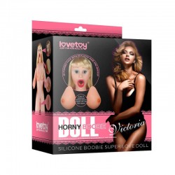 Руса секс кукла със силиконови гърди Silicone Boobie Super Love Doll 2
