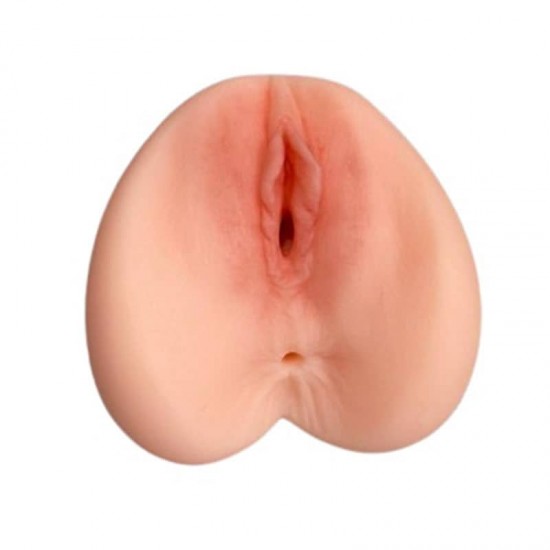 Сочна и реалистична изкуствена вагина и анус Tessa