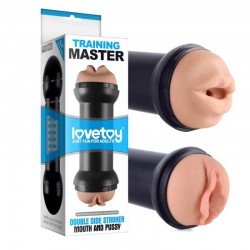 Мастурбатор 2в1 Вагина и Усни Traning Master Pussy and Lips
