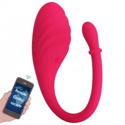 Вибратор контролиран с телефон Romance Undine APP CONTROL BULLET, Multi Programs, 9 Functions of Vibration, Silicone, USB rechargeable