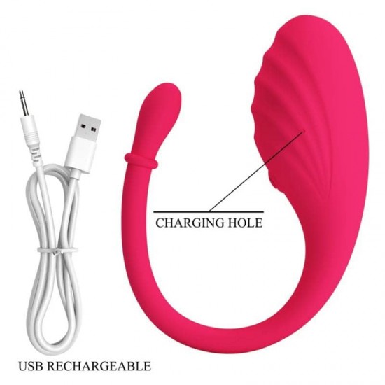 Вибратор контролиран с телефон Romance Undine APP CONTROL BULLET, Multi Programs, 9 Functions of Vibration, Silicone, USB rechargeable