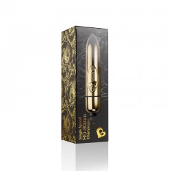 Малък вибратор куршум Champagne Gold Rocks-Off RO-80 mm