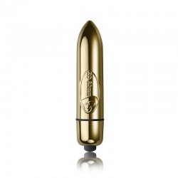 Малък вибратор куршум Champagne Gold Rocks-Off RO-80 mm