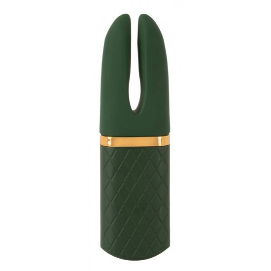 Вибратор Luxurious Split Tip Vibrator Emerald Love